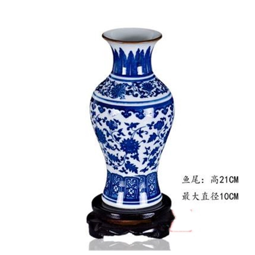 Джингджэнь керамическая лилия сухой цветочный вставка цветочные цветы