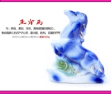 Керамический двенадцать зодиака Зодиака Город Таун Фэн Шуй Монастырь показывает крыса, корова Тигр Дракона змея, коза, куриная собака, свинья, свинья