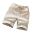 Pajama quần nam mùa hè phần mỏng cotton năm điểm home shorts quần lớn đầu mùa hè kích thước lớn lỏng quần linen