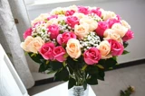 Фальшивая цветочная симуляция цветочный букет на дому украшение цветочный цветок одиночная поддержка розовая шелк шелк шелк