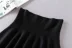 2018 mùa đông phụ nữ mới cộng với phân bón XL chất béo MM Hàn Quốc phiên bản của lỏng mỏng hoang dã dệt kim nửa chiều dài ô váy