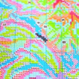 Cross -STITCH 2023 Новая линейная вышивка Baicai Fortune Polycare Управление висящая живопись Простая современная маленькая простая вышивка