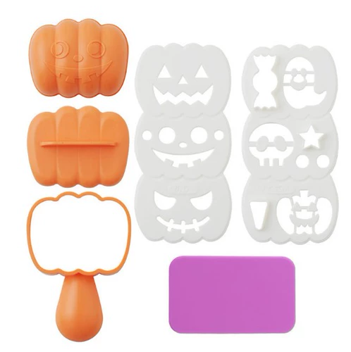 Бесплатная доставка Япония Arnest Halloween Тыквенный мультфильм мультфильм Dii Diy тыквенный рис шариковая плесень