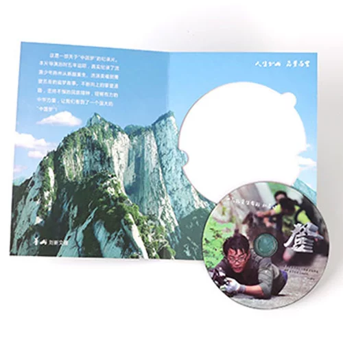 Бесплатная доставка DVD -упаковка пользовательская подарочная коробка CD Printing Уточненный набор фиксированного набора дисков