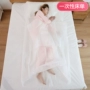 Nhật bản du lịch dùng một lần sheets quilt cover pillowcase du lịch duy nhất đôi phù hợp với khách sạn cung cấp bẩn dày quilt cover ga nệm