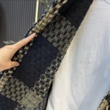 Демисезонная осенняя куртка для влюбленных для отдыха, в стиле Шанель, изысканный стиль, оверсайз, популярно в интернете