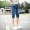 Mùa hè của nam giới quần short denim triều nam ngắn quần đoạn mùa hè Hàn Quốc Slim mỏng quần chân quần 7 điểm style nam