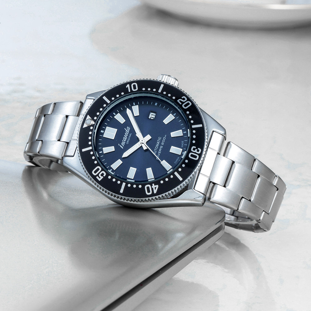 New Quartz Watch Fashion Sports Luxury Brand with Calendar, Business Band, Stainless Steel Quartz Watch_voghion.com