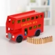 Trẻ em bằng gỗ đồ chơi mô hình xe lớn xe buýt vận tải London đôi trai xe buýt lớn đồ chơi giáo dục