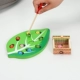 Montessori Mẫu giáo mầm non đồ chơi giáo dục cá từ bắt bắt Clip côn trùng bọ rùa trò chơi vui nhộn 1-3 tuổi