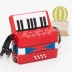 đồ chơi giáo dục nhỏ accordion âm nhạc mầm non cho trẻ em, nhạc cụ kỳ nghỉ món quà Bảy Phím âm bass công cụ 17 Đồ chơi bằng gỗ