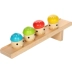 đồ chơi trẻ em nấm trơn trượt trượt theo dõi của, bé mầm non lực lượng giáo dục tập trung quan sát 1-2-3 tuổi Đồ chơi bằng gỗ