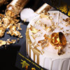 Silver foil crushed dishes Mousse cake decorative baking food West dotted sushi dressing plug -in accessories birthday 2g