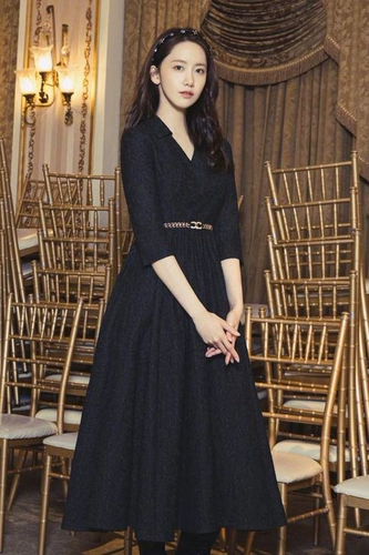 Осеннее платье, приталенный элитный корсет, французский стиль