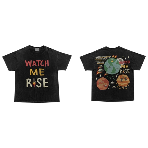 Вымыть и сделать старый ретро -европейский и американский цвет, ведущий писем, печатает с короткой грейпфрутом мужчины и женщины BF Wind Негабаритная пара High Street T 侐