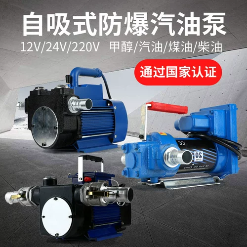 12V24V220V Насосное насосное насосное насос -Проницаемый бензиновый метанол дизельный дизельный электрический