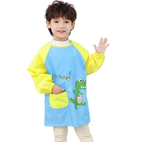 Водонепроницаемый нагрудник, динозавр, сзади на завязках