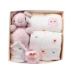 Đồ sơ sinh quần áo trẻ em hộp quà tặng 0-3-1 tuổi bé trai và bé gái Lợn bé tặng quà sinh nhật Daquan - Bộ quà tặng em bé bộ quà tặng em bé Bộ quà tặng em bé