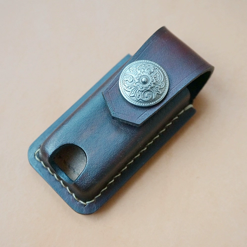 Dunhill, зажигалка ручной работы, кожаный чехол