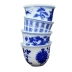 Jingdezhen gốm rượu vang trắng ly rượu ly rượu vang nhỏ hầm đạo cụ múa chén màu xanh và trắng sứ rượu hy sinh ly rượu vang kệ để rượu vang Rượu vang