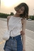 2018 mới Hàn Quốc mùa hè ăn mặc của phụ nữ màu rắn vuông cổ áo mỏng giảm béo khí vest không tay áo đáy quần thể thao nữ Áo ba lỗ
