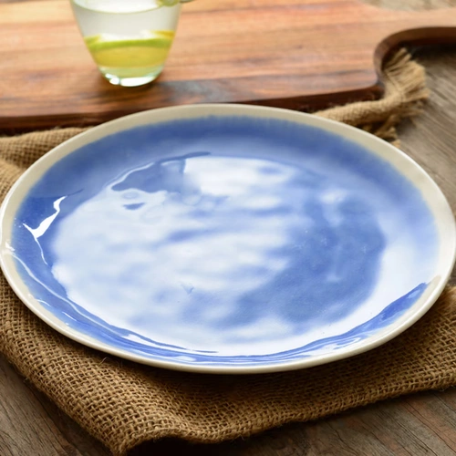 Керамическая посуда, большая обеденная тарелка, «сделай сам», в американском стиле, 26.5см