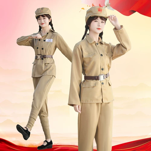 49 -Тип Антиус -помощь в Северной Кореи Красная Армейская одежда 50 Стиль волонтерская одежда Освобожденная одежда Антиора