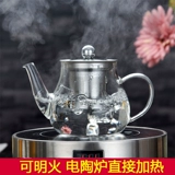 Глянцевый заварочный чайник, чашка, комплект, чай, чайный сервиз, китайский стиль, простой и элегантный дизайн