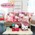 Xin chào kt Hello Kitty dễ thương phim hoạt hình gối hellokitty mèo sofa gối đệm món quà con Trở lại đệm / Bolsters