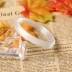 Vòng đeo tay Opal chính hãng Pure White White Bracelet Bracelet Bán thời trang Lady vòng trầm Vòng đeo tay Cuff