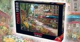 【Spot】 Paris Flower Market 1000 Импортная головоломка Perre Sam Park Landscape для взрослого масла картина маслом