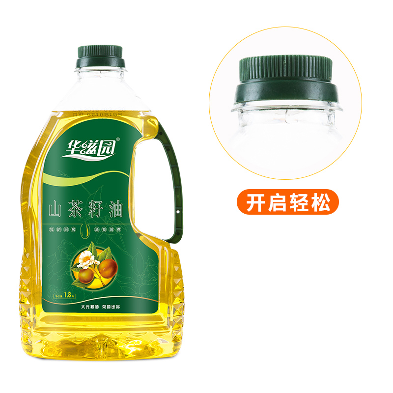 华滋园 山茶籽油 1.8L*4桶 图2