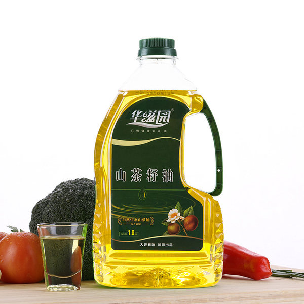 华滋园 山茶油 1.8L*4瓶礼盒装 优惠码折后￥168包邮（￥198-30）