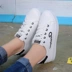 Giày thể thao nữ phiên bản lớn của Hàn Quốc với đôi giày cao cổ hoang dã mùa xuân giày cao gót 7cm Giày cắt thấp