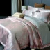 cao cấp bông cotton cao cấp châu Âu satin giường jacquard Bốn mùa xuân và mùa thu lanh giường chăn thảm giường ngủ Khăn trải giường