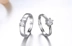 925 sterling silver ring thề vòng thề liên minh vòng vài vòng sáng tạo mở vài chiếc nhẫn cưới