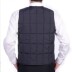 Vest trung niên nam mùa thu đông mặc dày cộng với cotton chần cũ áo vest ấm áp vest vest cha áo khoác không tay Áo vest cotton