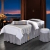 pháp trị liệu massage Beauty bedspread bedspread Hàn Quốc gia đình bốn gia đình châu Âu bốn có thể in logo dầu gội bedspread in - Trang bị tấm Trang bị tấm