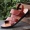 Giày sandal nam mùa hè Giày da nam đế xuồng 2018 phiên bản mới của Hàn Quốc dép quai hậu