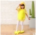 Gà vịt trang phục trẻ em quần áo động vật hiệu suất quần áo trẻ em vịt nhỏ màu vàng phim hoạt hình khiêu vũ quần áo trang phục sân khấu - Trang phục Trang phục