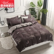 Aloe comforter bộ 1,2m giường đơn ký túc xá 1,5 m 1,8 m đôi đơn chăn mền con - Quilt Covers