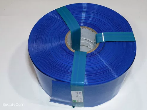 Синяя термоусадочная трубка из ПВХ, литиевые батарейки, защитная упаковка, батарея, 105мм