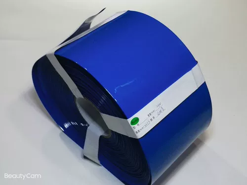 Синяя термоусадочная трубка из ПВХ, литиевые батарейки, защитная упаковка, батарея, 105мм