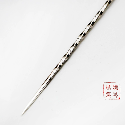 Бесплатная доставка Lafuli Сигара проезжая игла портативная сигарная сигара дноуглубительная игла прокалывающая вентиляция иглы 925 стерлинговые перья