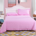 Rắn màu rửa bông giường bìa ba mảnh mùa hè mảnh duy nhất 1.5m1.8m giường điều hòa không khí là chần bông ren Trải giường
