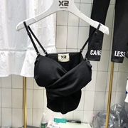Ttmi Hàn Quốc phiên bản X2 mùa hè ulzzang sexy Slim phương thức vành đai ngực pad đáy vest đồ lót bọc ngực