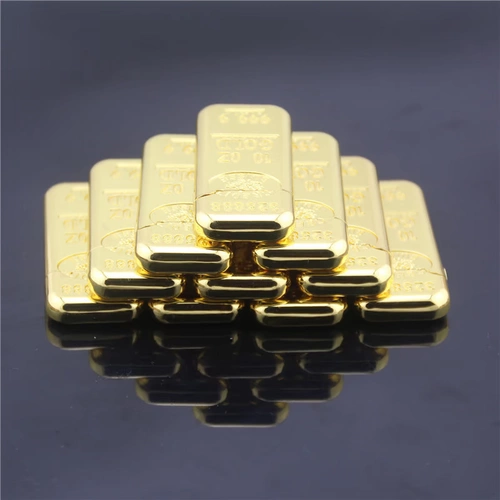 Металлический слиток из нержавеющей стали, мужская модная зажигалка