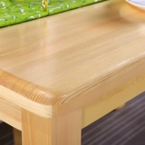 Современный прямоугольный стульчик для кормления из натурального дерева для еды для стола домашнего использования