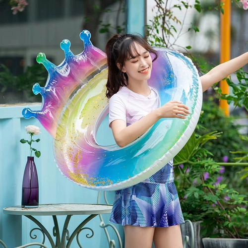 Плавательный круг для взрослых, водная надувная игрушка, популярно в интернете
