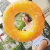 Bơi vòng dành cho người lớn dày chàng trai và cô gái inflatable phao cứu sinh để tăng chất béo ghế trẻ em người lớn nách bơi lap bikini trẻ em Bơi lội